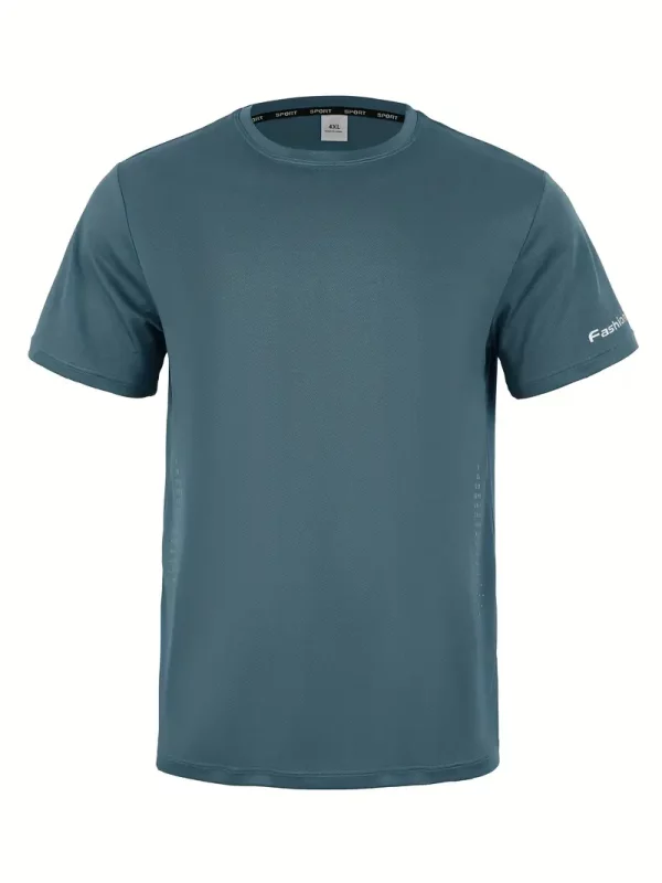 Camiseta Deportiva de Manga Corta para Hombre