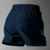 Pantalones cortos deportivos para hombre con tejido de fibra pegajosa